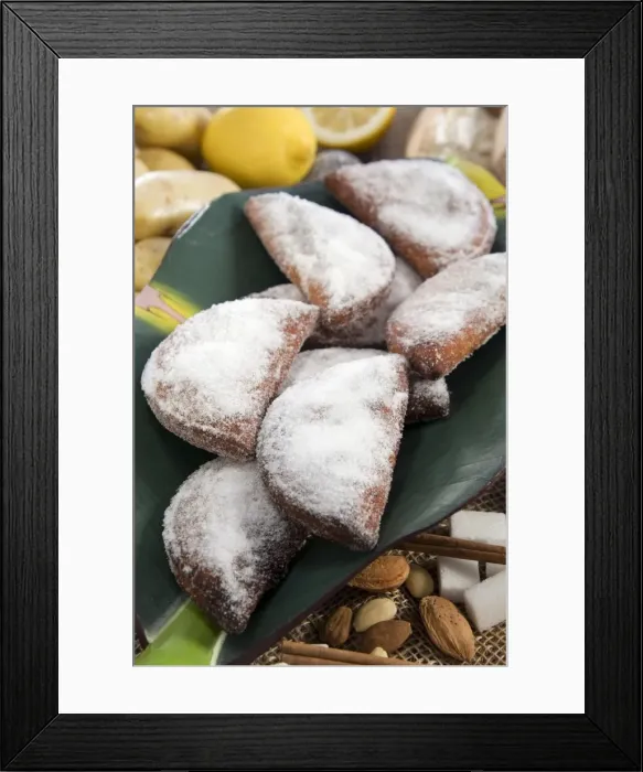 Framed Print : Truchas de batata dulce, food of the Canary Islands, Spain, Europe Framed Print : Truchas de batata dulce, food of the Canary Islands, Spain, Europe
