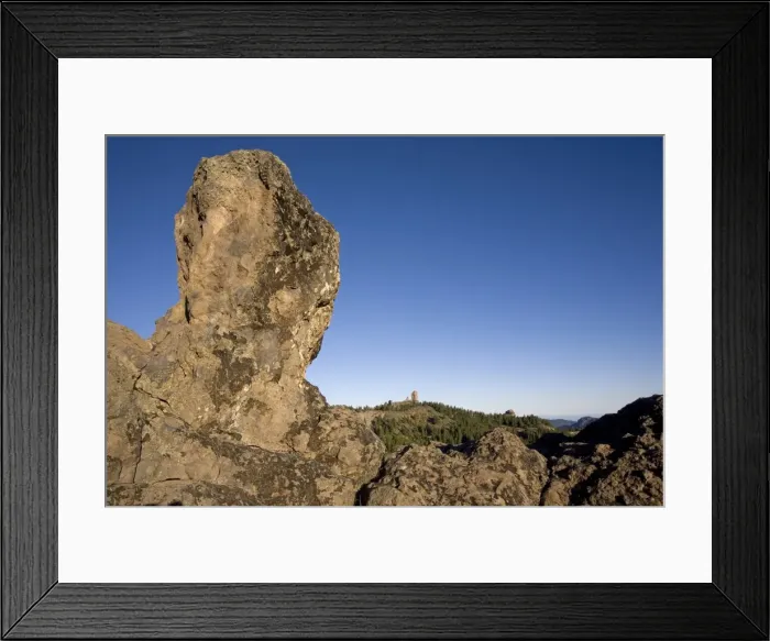 Framed Print : Roque Nublo, Gran Canaria, Canary Islands, Spain, Europe Framed Print : Roque Nublo, Gran Canaria, Canary Islands, Spain, Europe
