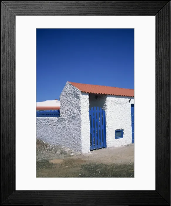 Framed Print : Detail of a coastal cottage, Calhau, Sao Vicente, Cape Verde Islands, Atlantic, Africa Framed Print : Detail of a coastal cottage, Calhau, Sao Vicente, Cape Verde Islands, Atlantic, Africa