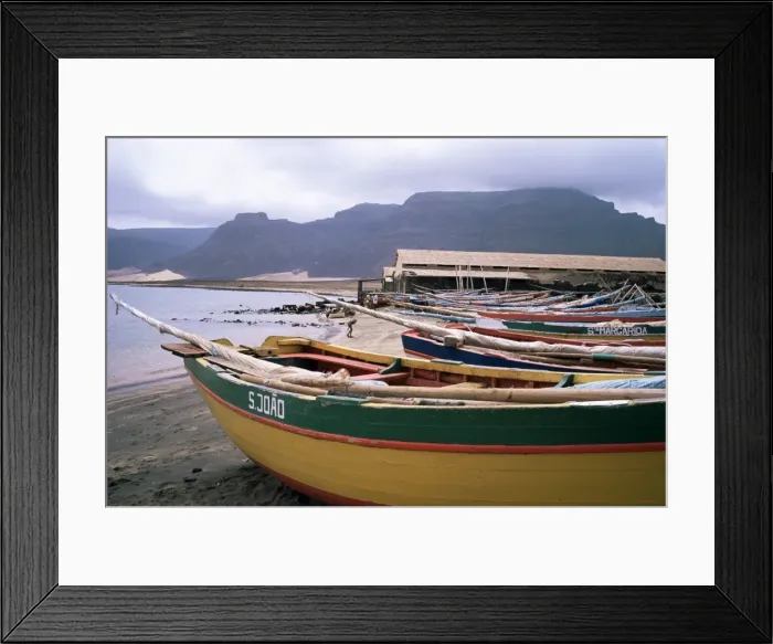 Framed Print : Island of Sao Vicente, Cape Verde Islands, Atlantic Ocean, Europe Framed Print : Island of Sao Vicente, Cape Verde Islands, Atlantic Ocean, Europe