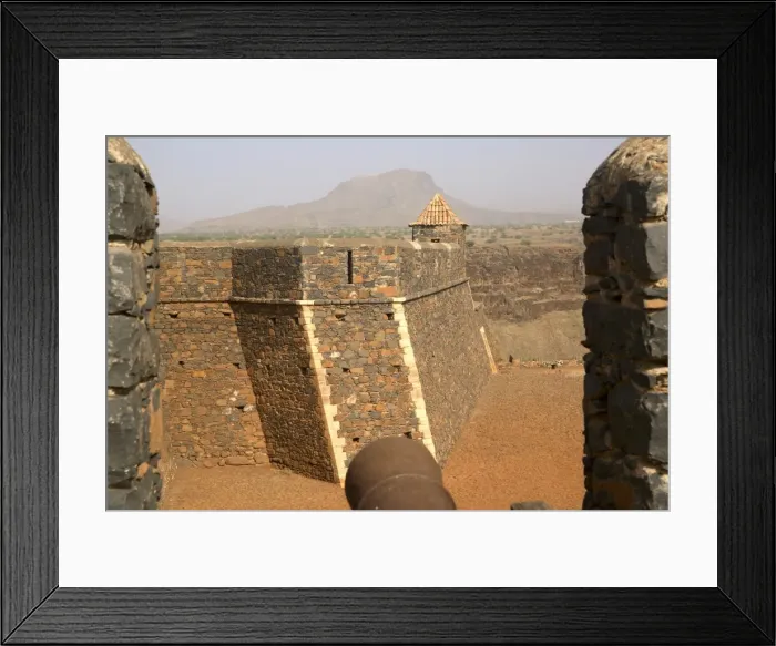 Framed Print : Sao Filipe fort, Cidade Velha, Santiago, Cape Verde Islands, Africa Framed Print : Sao Filipe fort, Cidade Velha, Santiago, Cape Verde Islands, Africa