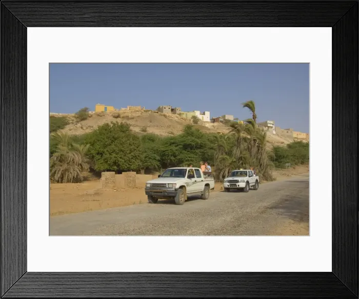 Framed Print : Oasis, Boa Vista, Cape Verde Islands, Africa Framed Print : Oasis, Boa Vista, Cape Verde Islands, Africa
