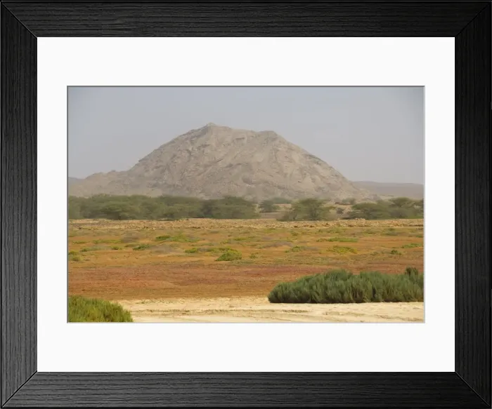 Framed Print : Landscape near Praia de Santa Monica (Santa Monica Beach), Boa Vista, Cape Verde Islands Framed Print : Landscape near Praia de Santa Monica (Santa Monica Beach), Boa Vista, Cape Verde Islands