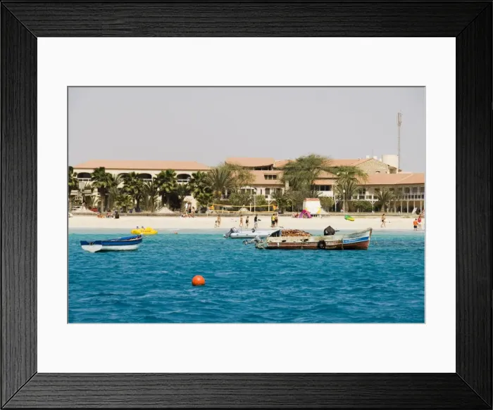 Framed Print : Hotel Morabeza, Santa Maria, Sal (Salt), Cape Verde Islands, Africa Framed Print : Hotel Morabeza, Santa Maria, Sal (Salt), Cape Verde Islands, Africa