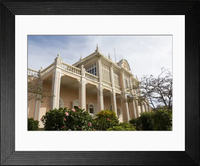 Framed Print : Mindelo Palace, Mindelo, Sao Vicente, Cape Verde Islands, Africa Framed Print : Mindelo Palace, Mindelo, Sao Vicente, Cape Verde Islands, Africa