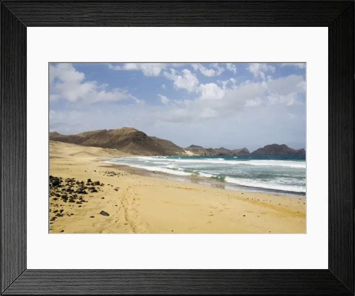 Framed Print : Praia Salamansa, Sao Vicente, Cape Verde Islands, Africa Framed Print : Praia Salamansa, Sao Vicente, Cape Verde Islands, Africa