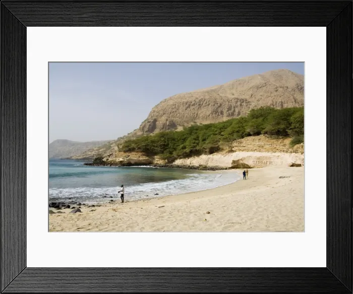 Framed Print : Beach, Tarrafal, Santiago, Cape Verde Islands, Africa Framed Print : Beach, Tarrafal, Santiago, Cape Verde Islands, Africa