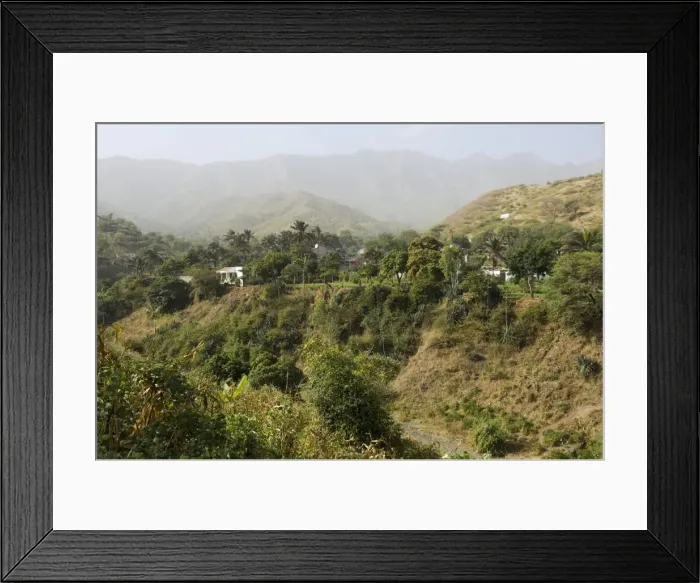 Framed Print : Agriculture, Santiago, Cape Verde Islands, Africa Framed Print : Agriculture, Santiago, Cape Verde Islands, Africa