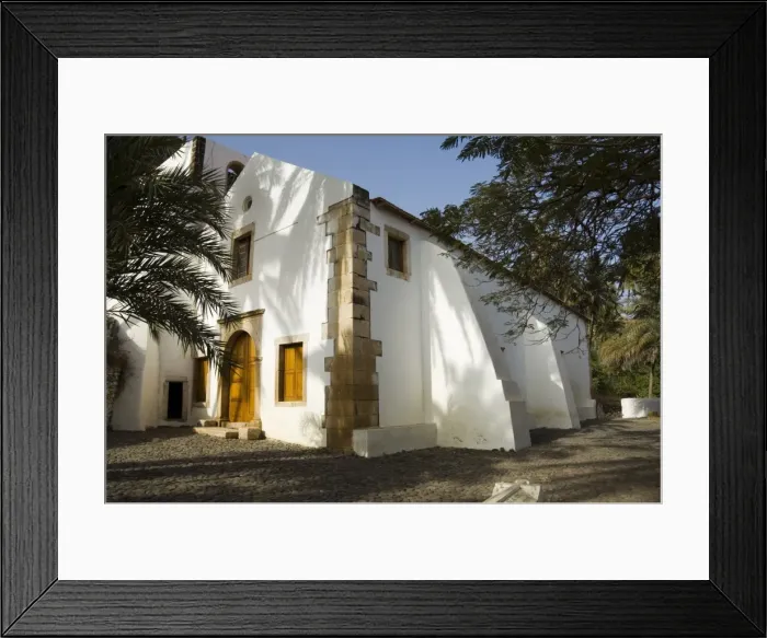 Framed Print : Church at Cidade Velha, Santiago, Cape Verde Islands, Africa Framed Print : Church at Cidade Velha, Santiago, Cape Verde Islands, Africa