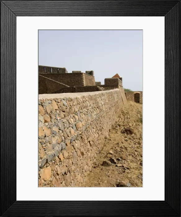 Framed Print : The Fortress of Sao Filipe, Santiago, Cape Verde Islands, Africa Framed Print : The Fortress of Sao Filipe, Santiago, Cape Verde Islands, Africa
