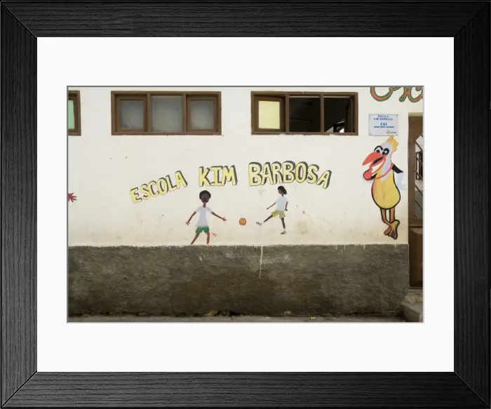 Framed Print : Local art, Santa Maria, Sal (Salt), Cape Verde Islands, Africa Framed Print : Local art, Santa Maria, Sal (Salt), Cape Verde Islands, Africa