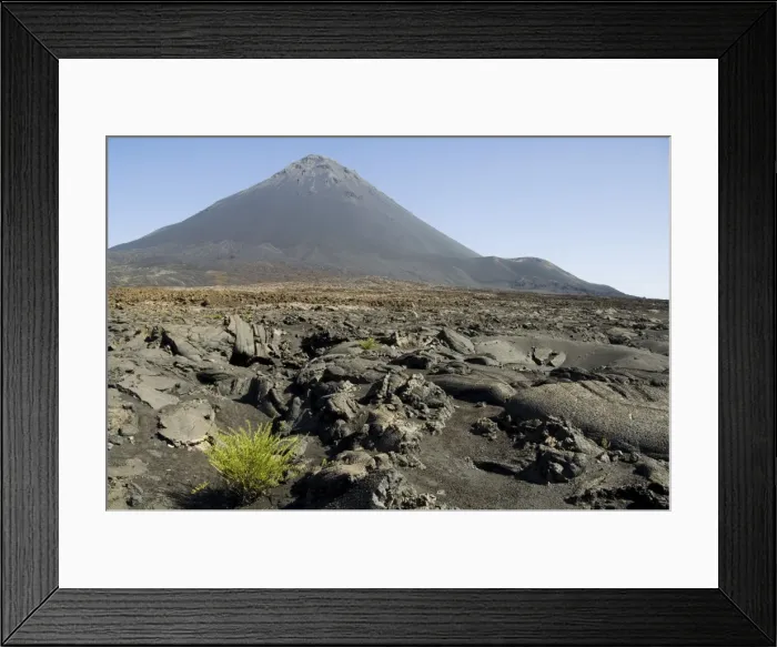 Framed Print : View from the caldera of the volcano of Pico de Fogo, Fogo (Fire), Cape Verde Islands Framed Print : View from the caldera of the volcano of Pico de Fogo, Fogo (Fire), Cape Verde Islands