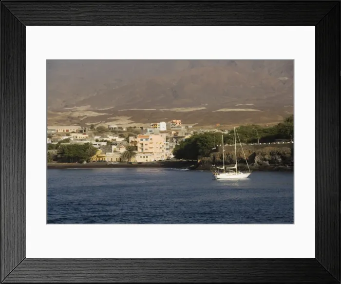 Framed Print : Porto Novo, Santo Antao, Cape Verde Islands, Atlantic, Africa