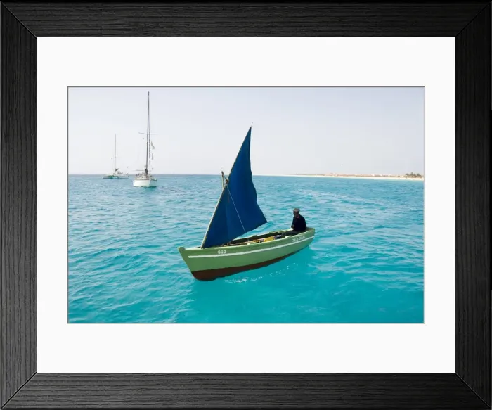 Framed Print : Santa Maria, Sal (Salt), Cape Verde Islands, Atlantic Ocean, Africa Framed Print : Santa Maria, Sal (Salt), Cape Verde Islands, Atlantic Ocean, Africa