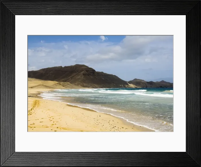 Framed Print : Praia Salamansa, Sao Vicente, Cape Verde Islands, Atlantic Ocean, Africa Framed Print : Praia Salamansa, Sao Vicente, Cape Verde Islands, Atlantic Ocean, Africa