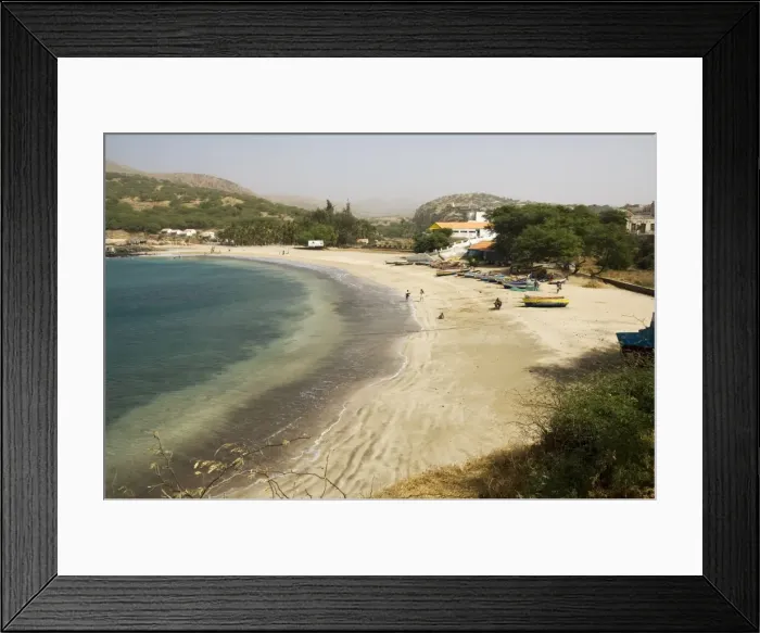 Framed Print : Beach at Tarrafal, Santiago, Cape Verde Islands, Atlantic Ocean, Africa Framed Print : Beach at Tarrafal, Santiago, Cape Verde Islands, Atlantic Ocean, Africa