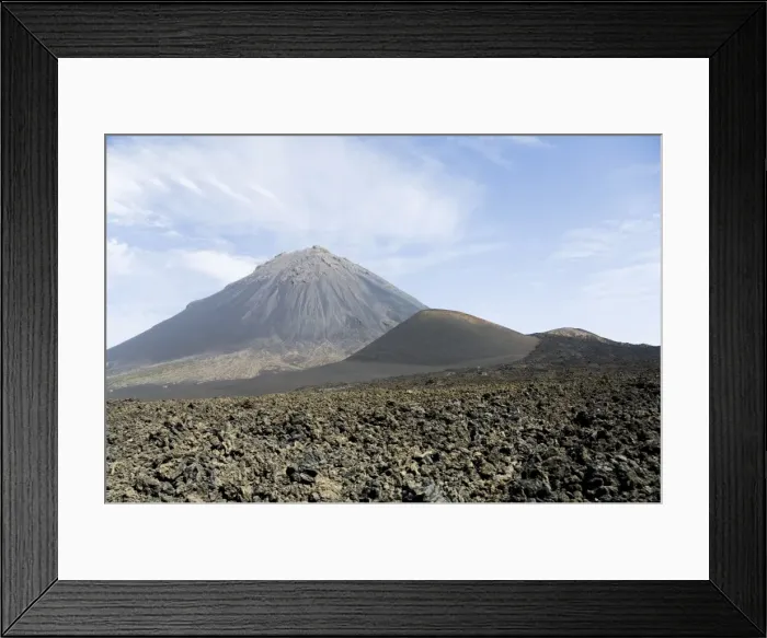 Framed Print : The volcano of Pico de Fogo in the background, Fogo (Fire), Cape Verde Islands, Africa Framed Print : The volcano of Pico de Fogo in the background, Fogo (Fire), Cape Verde Islands, Africa