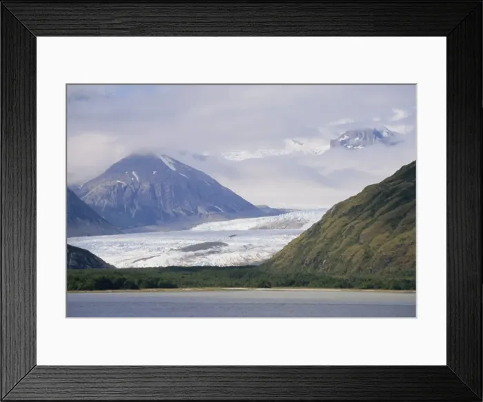 Framed Print : Glacier and Strait of Magellan, Magallanes, Chile, South America Framed Print : Glacier and Strait of Magellan, Magallanes, Chile, South America
