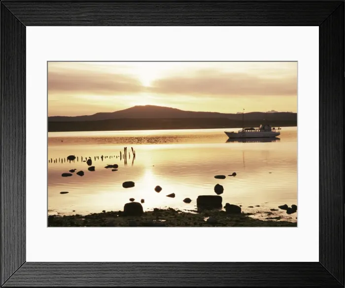 Framed Print : Puerto Natales, Magallanes, Chile, South America