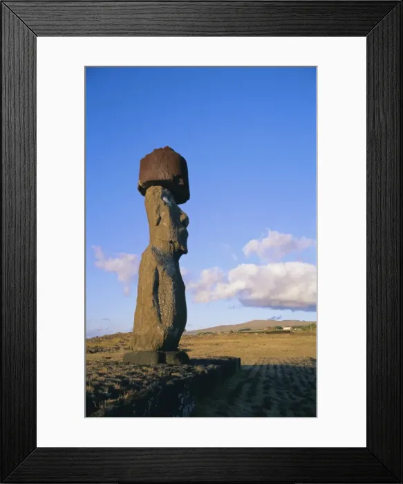 Framed Print : Ahu Ko Te Riku, Easter Island, Chile, Pacific Framed Print : Ahu Ko Te Riku, Easter Island, Chile, Pacific
