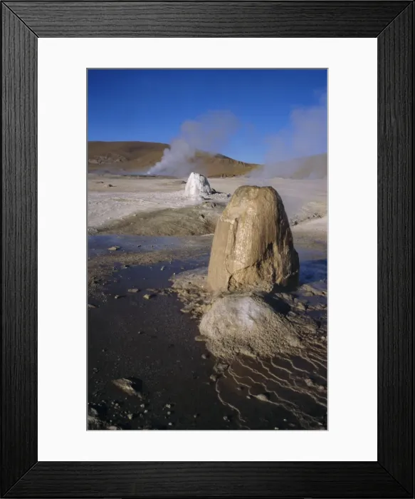 Framed Print : El Tatio Geysers, the Andes at 4, 300m, northern Chile, South America Framed Print : El Tatio Geysers, the Andes at 4, 300m, northern Chile, South America