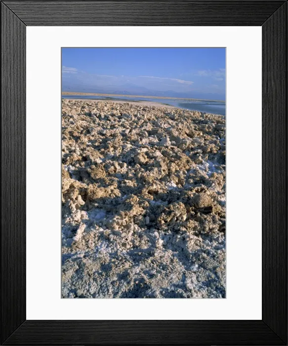Framed Print : Salar de Atacama, Atacama Salt Flats in the north of Chile, South America Framed Print : Salar de Atacama, Atacama Salt Flats in the north of Chile, South America
