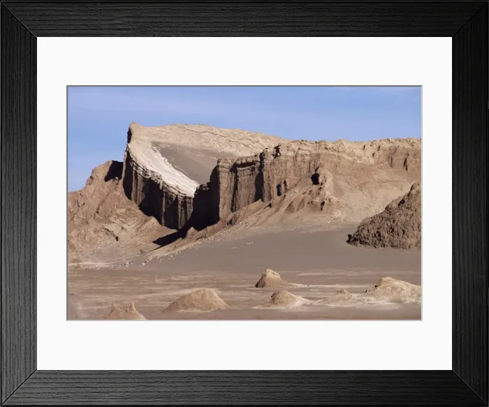 Framed Print : Luna Valley, Atacama Desert, Chile, South America