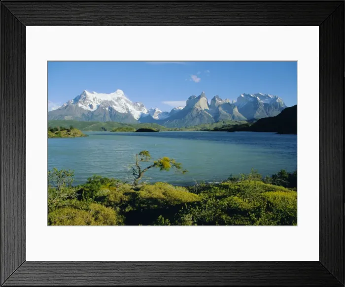 Framed Print : Lake Pehoe, Torres del Paine National Park, Chile, South America Framed Print : Lake Pehoe, Torres del Paine National Park, Chile, South America