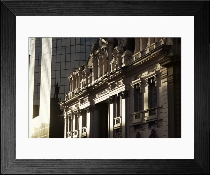 Framed Print : Central Post Office, Santiago, Chile, South America Framed Print : Central Post Office, Santiago, Chile, South America
