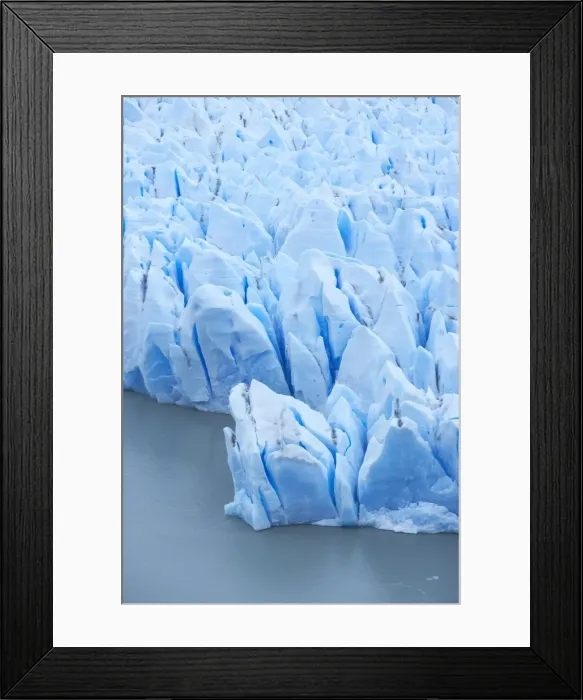 Framed Print : Aerial view of Lake Gray (Lago Gray) glacier, Torres del Paine National Park Framed Print : Aerial view of Lake Gray (Lago Gray) glacier, Torres del Paine National Park