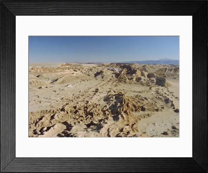 Framed Print : Valle de la Luna, Atacama desert, Chile, South America
