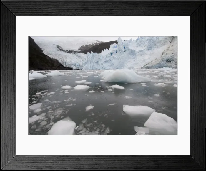 Framed Print : Garibaldi Glacier, Darwin National Park, Tierra del Fuego, Patagonia, Chile Framed Print : Garibaldi Glacier, Darwin National Park, Tierra del Fuego, Patagonia, Chile