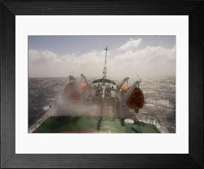 Framed Print : Antarctic Dream navigation on rough seas near Cape Horn, Drake Passage Framed Print : Antarctic Dream navigation on rough seas near Cape Horn, Drake Passage