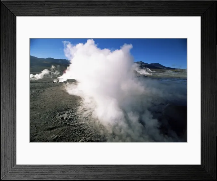 Framed Print : Gysers del Tatio (El Tatio geysers), Atacama, Chile, South America Framed Print : Gysers del Tatio (El Tatio geysers), Atacama, Chile, South America