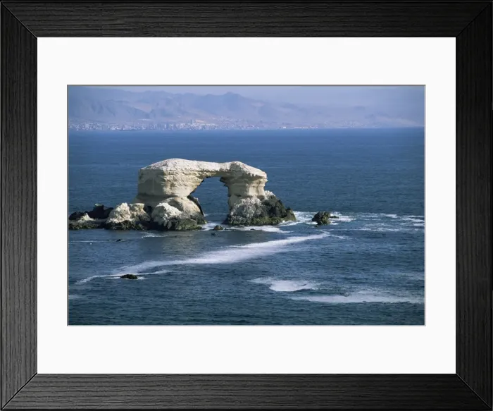 Framed Print : La Portada natural wonder, Antofogasta, Chile, South America Framed Print : La Portada natural wonder, Antofogasta, Chile, South America