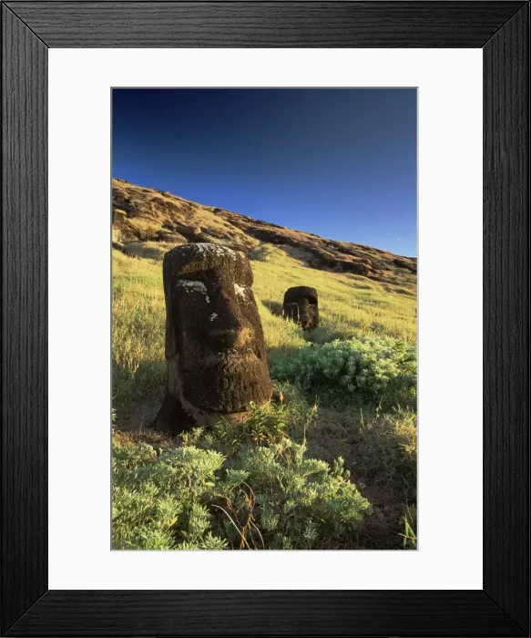 Framed Print : Moais, Cantera Rano Raraku, Easter Island (Rapa Nui), Chile, South America Framed Print : Moais, Cantera Rano Raraku, Easter Island (Rapa Nui), Chile, South America