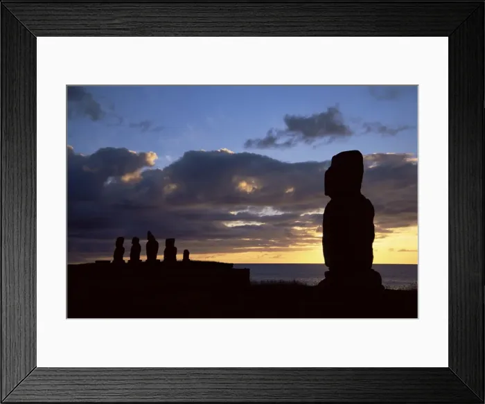 Framed Print : Ahu Tahai, Easter Island (Rapa Nui), Chile, South America Framed Print : Ahu Tahai, Easter Island (Rapa Nui), Chile, South America