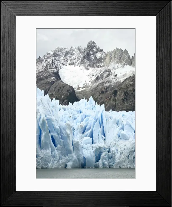 Framed Print : Grey Glacier, Torres del Paine National Park, Patagonia, Chile, South America Framed Print : Grey Glacier, Torres del Paine National Park, Patagonia, Chile, South America