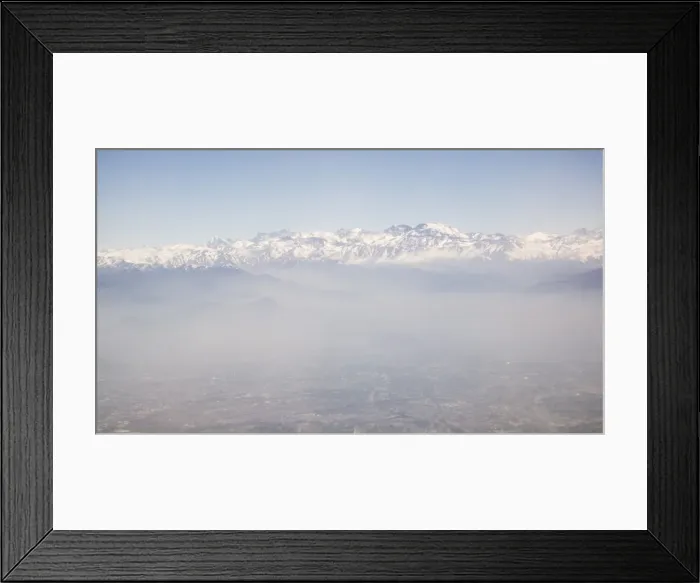 Framed Print : Andes, Santiago, Chile, South America Framed Print : Andes, Santiago, Chile, South America