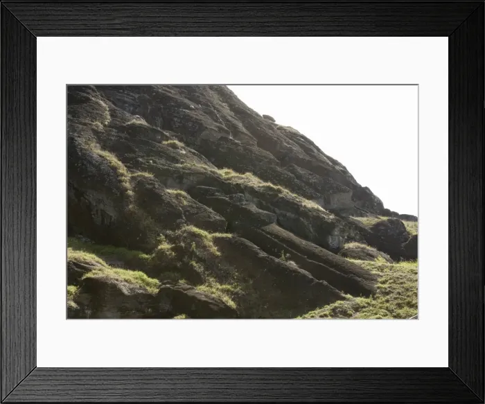 Framed Print : The Giant, moai quarry, Ranu Raraku Volcano, Easter Island (Rapa Nui), Chile Framed Print : The Giant, moai quarry, Ranu Raraku Volcano, Easter Island (Rapa Nui), Chile