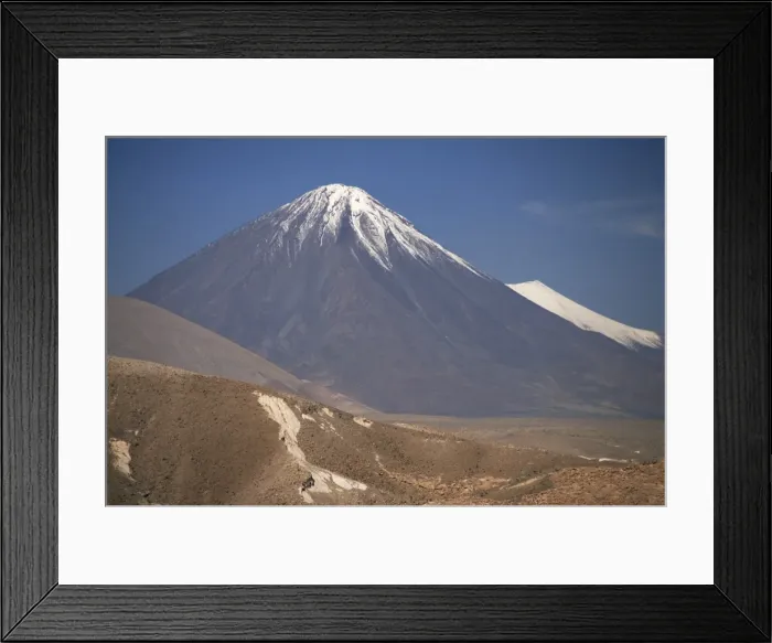 Framed Print : Atacama Desert and Volcan Licancabur, San Pedro de Atacama region, Chile, South America Framed Print : Atacama Desert and Volcan Licancabur, San Pedro de Atacama region, Chile, South America