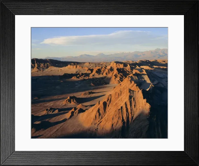 Framed Print : Valley of the Moon, Atacama Desert, Chile