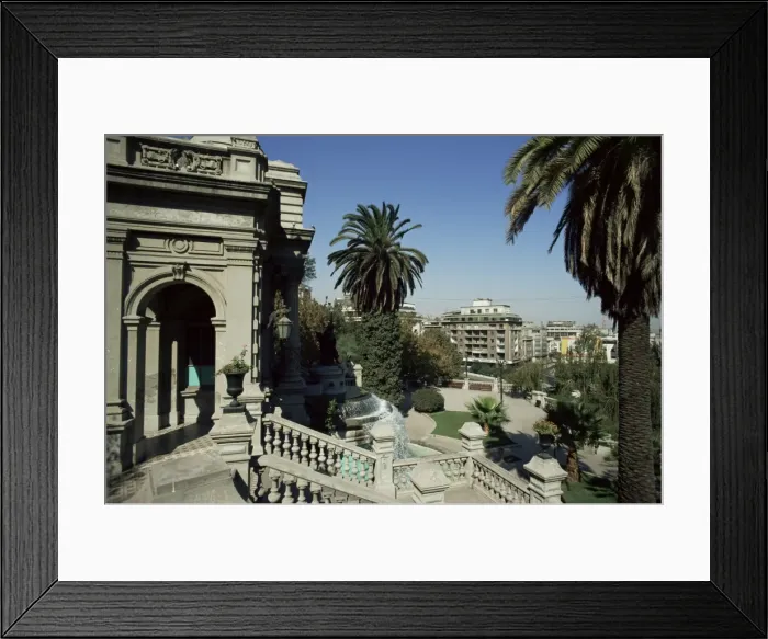 Framed Print : Cerro de Sta. Lucia, Santiago, Chile, South America Framed Print : Cerro de Sta. Lucia, Santiago, Chile, South America