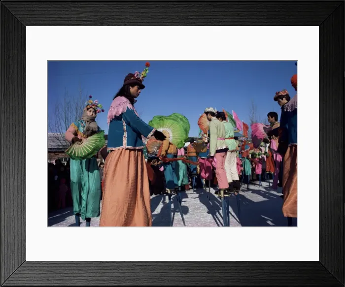 Framed Print : New Year celebrations, China, Asia