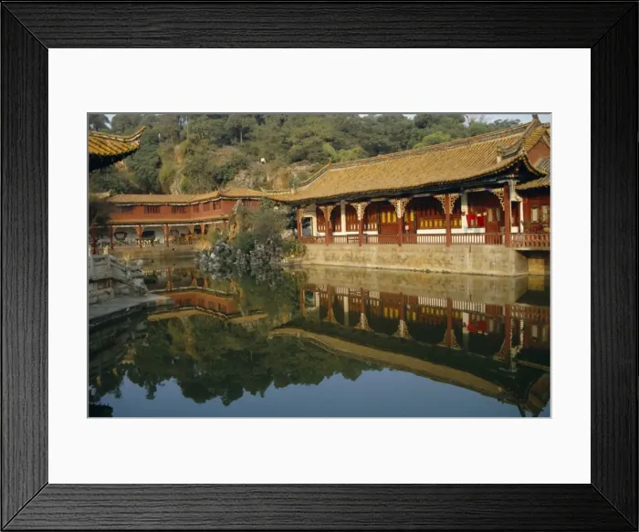 Framed Print : Yuantong Temple, Kunming, Yunnan, China, Asia Framed Print : Yuantong Temple, Kunming, Yunnan, China, Asia