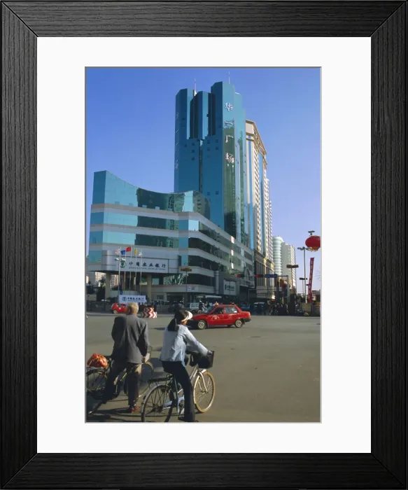 Framed Print : Modern buildings, Kunming, Yunnan Province, China Framed Print : Modern buildings, Kunming, Yunnan Province, China