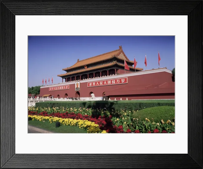 Framed Print : Gate of Heavenly Peace (Tiananmen), Tiananmen Square, Beijing, China, Asia Framed Print : Gate of Heavenly Peace (Tiananmen), Tiananmen Square, Beijing, China, Asia