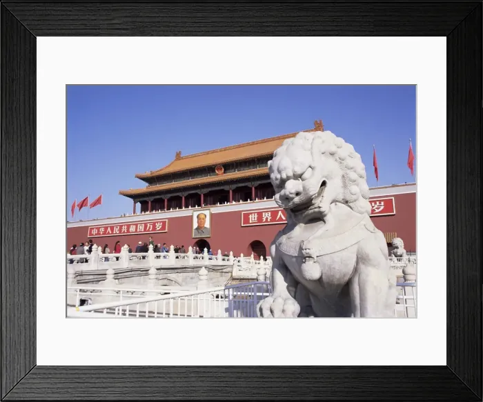 Framed Print : Gate of Heavenly Peace (Tiananmen), Tiananmen Square, Beijing, China, Asia Framed Print : Gate of Heavenly Peace (Tiananmen), Tiananmen Square, Beijing, China, Asia