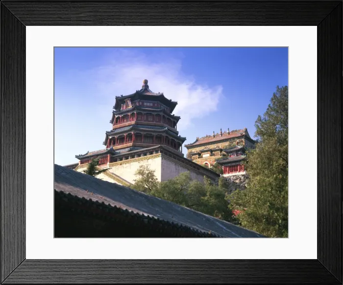 Framed Print : Summer Palace Park, Summer Palace, UNESCO World Heritage Site, Beijing, China, Asia Framed Print : Summer Palace Park, Summer Palace, UNESCO World Heritage Site, Beijing, China, Asia