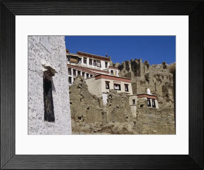 Framed Print : Ganden Monastery, Tibet, China, Asia Framed Print : Ganden Monastery, Tibet, China, Asia